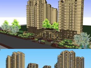 精品小区别墅建筑SU模型图库平面设计图 施工图下载 573.10MB 园林景观图纸大全 CAD图纸